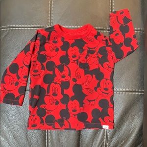 Adorable Mickey Mouse shirt 18-24 months
